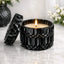 Dimmond Cut Glass Jar
