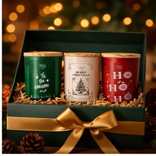 Festive Glow Candle Gift Set