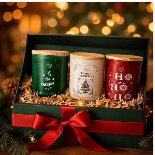 Festive Glow Candle Gift Set