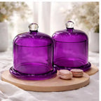 Amethyst Tinted Apothecary Bell Jar