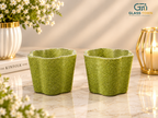 Velvet Glass Candle Holder 80 ML