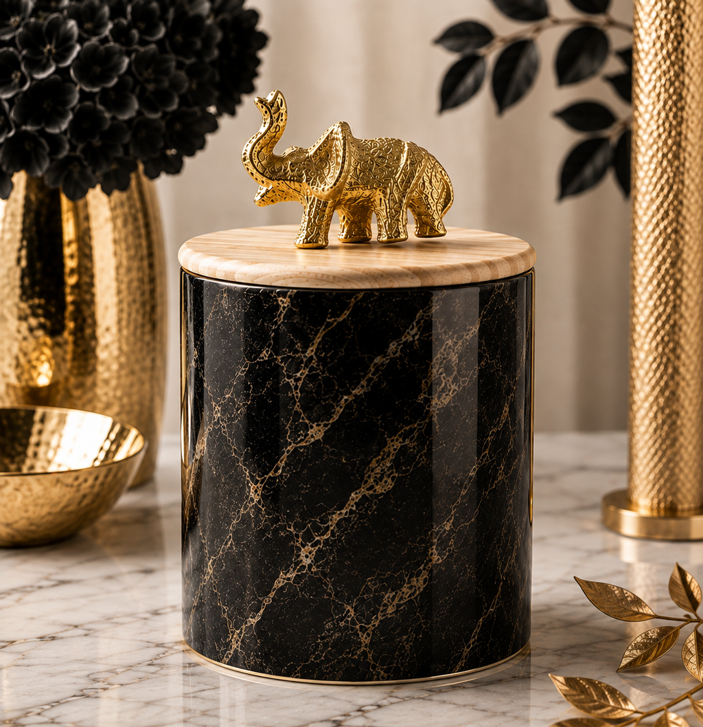 Luxury Decorative Elephant Candle Jar -200ML