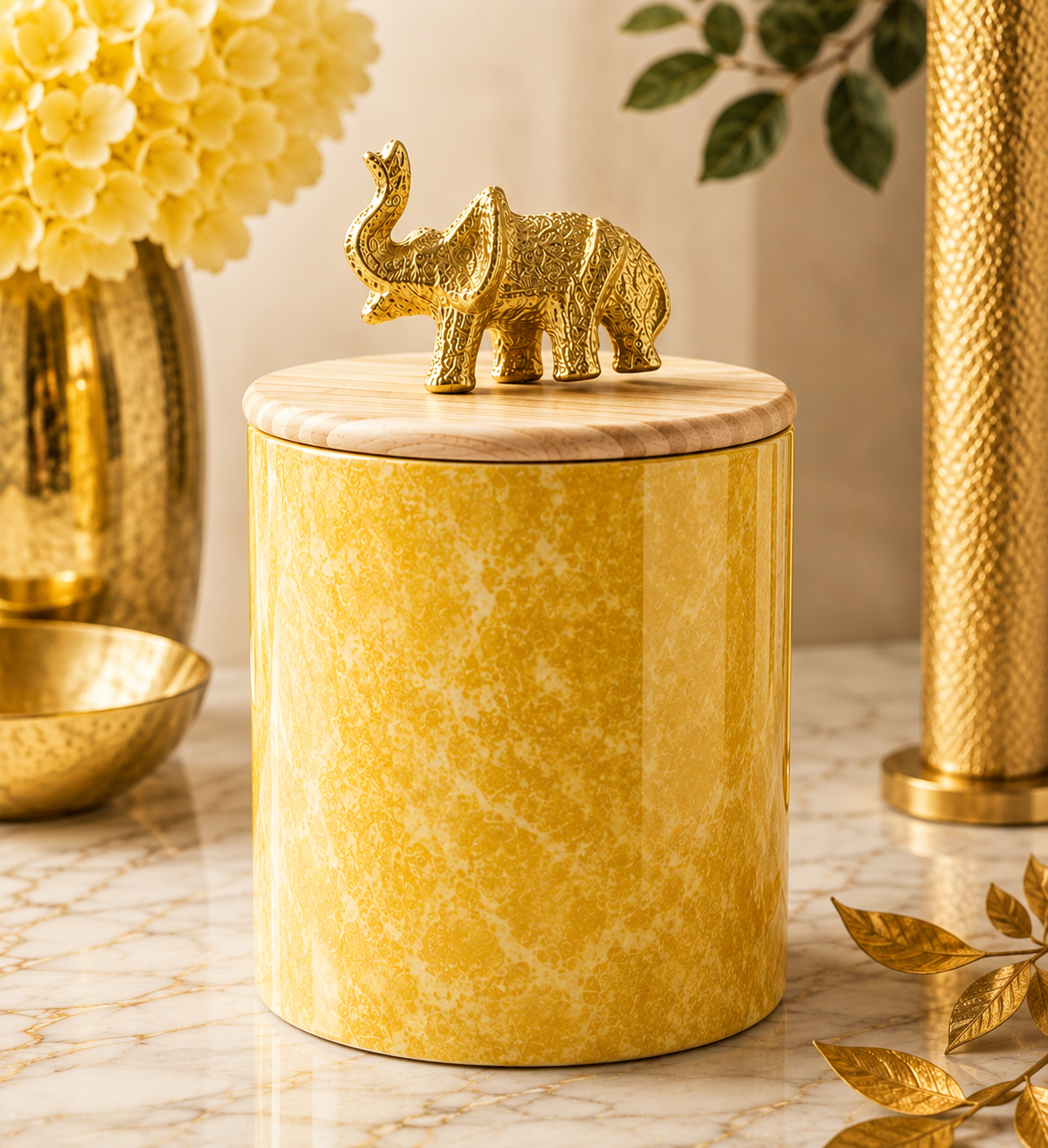 Luxury Decorative Elephant Candle Jar -200ML Main image