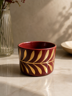 Luxury Red Hand Painted Murphy Cup