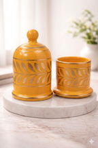 Hand painted Bell jar