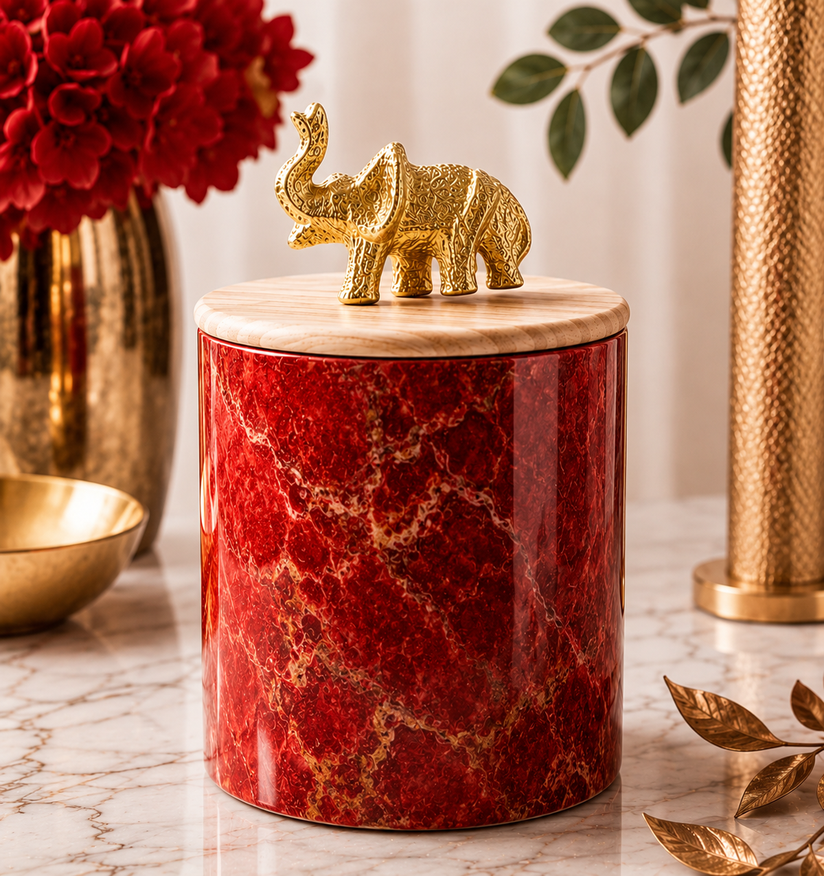 Luxury Decorative Elephant Candle Jar -200ML